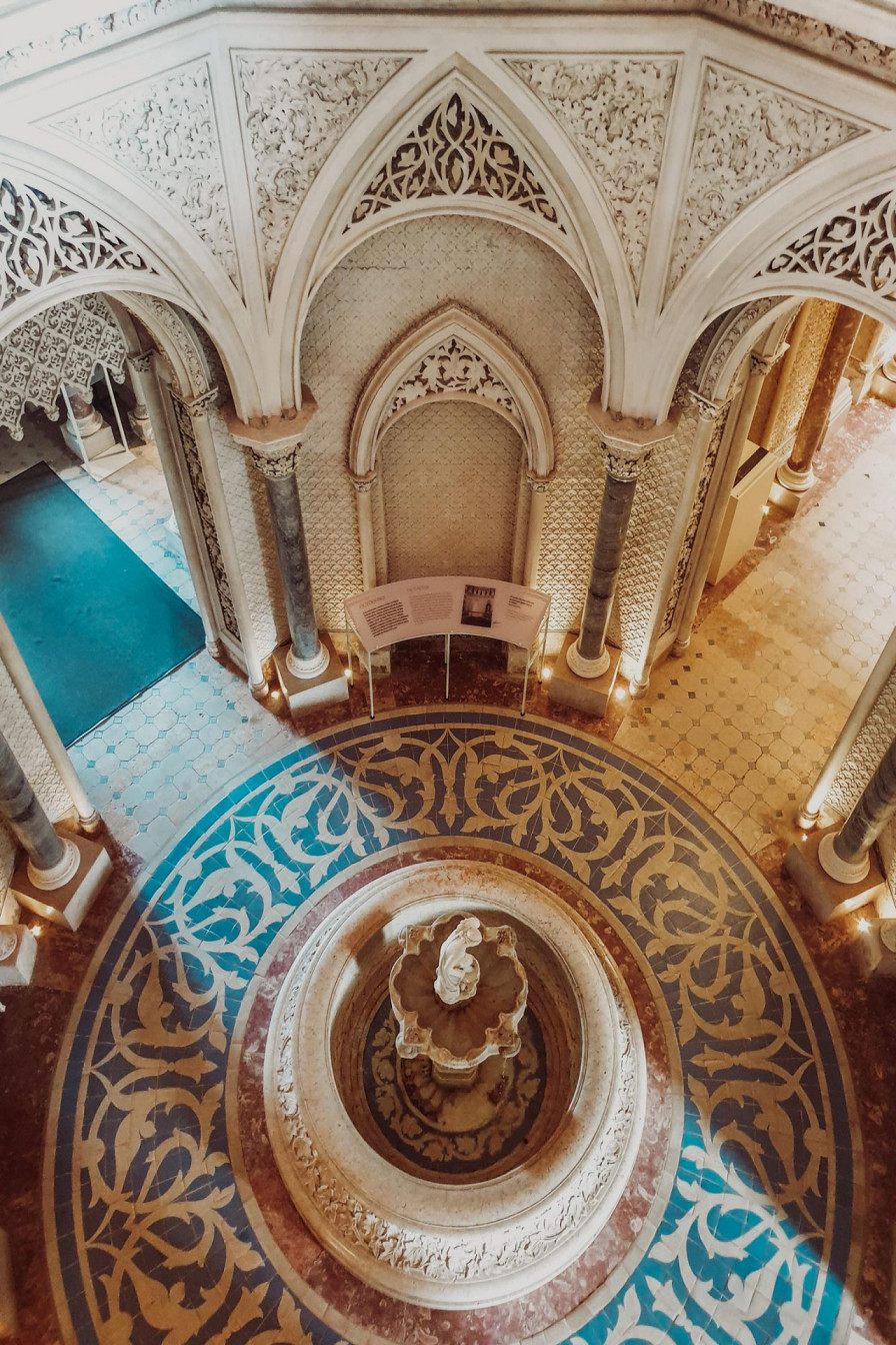Visiting Sintra Palace of Monserrate interior